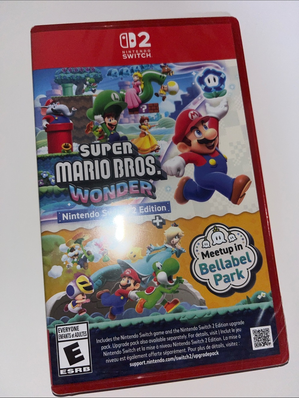 Nintendo Super Mario Bros. Wonder - Red and Multicolor Case